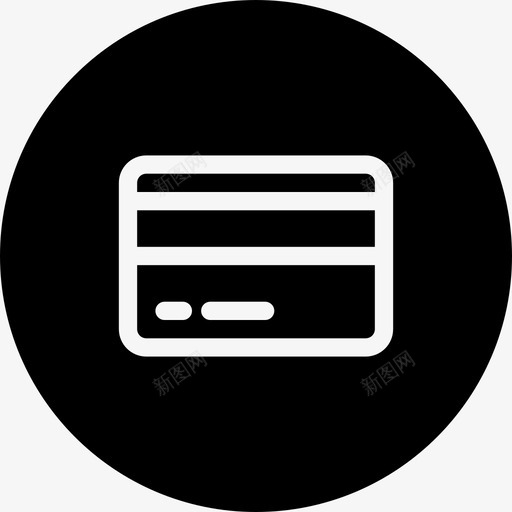信用卡用户界面52字形图标svg_新图网 https://ixintu.com 信用卡 字形 用户界面52