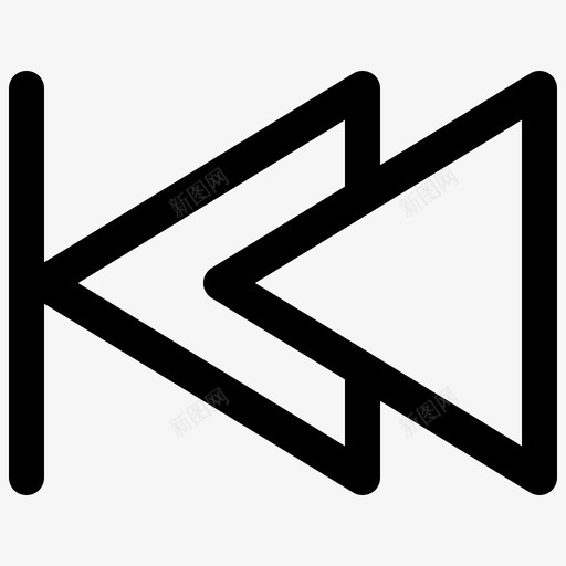 上一个后退箭头格拉达克图标svg_新图网 https://ixintu.com 上一个 后退 格拉 箭头 达克