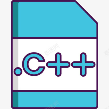 C文档计算机科学3线性颜色图标图标