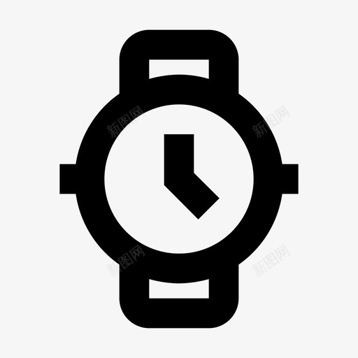 手表钟表时尚图标svg_新图网 https://ixintu.com 手表 时尚 时间 腕表 运动系列 钟表