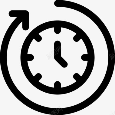 icon-工作总时间图标