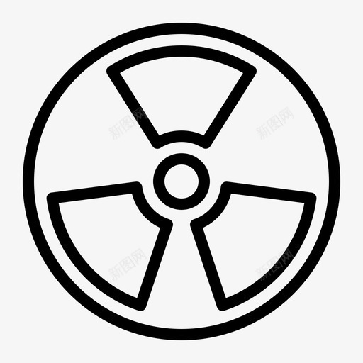 辐射危害核图标svg_新图网 https://ixintu.com 危害 放射性 核 毒性 辐射 辐射概述