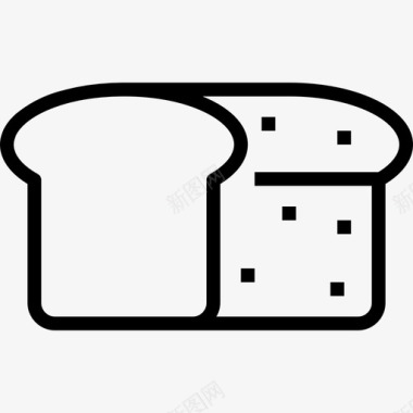 面包超市25直式图标图标