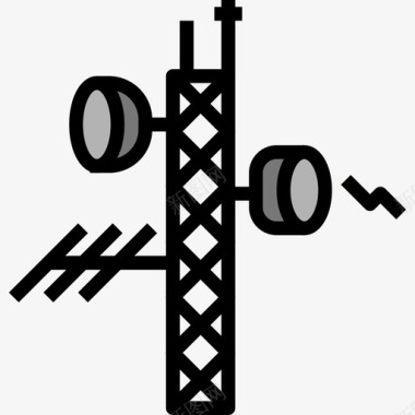 塔通信连接5线颜色图标图标