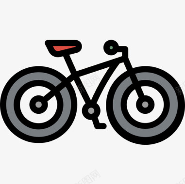 自行车23号自行车线颜色图标图标