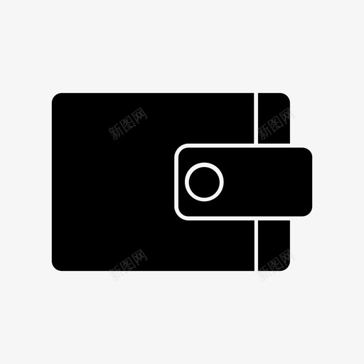 钱包卡片持有者图标svg_新图网 https://ixintu.com 卡片 持有者 钱包