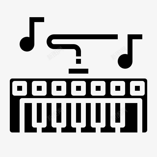 电子琴乐队娱乐图标svg_新图网 https://ixintu.com 乐器 乐队 娱乐 扎实 电子琴 舞台 音乐 音乐家