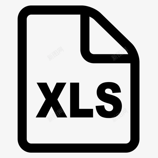 excel文件文档格式图标svg_新图网 https://ixintu.com excel文件 xls 文件格式 文档 格式