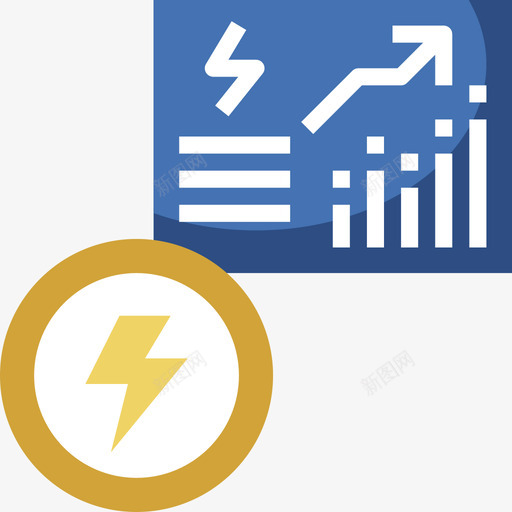 商业与金融电力与能源13持平图标svg_新图网 https://ixintu.com 商业 持平 电力 能源 金融