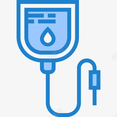 输血保健31蓝色图标图标