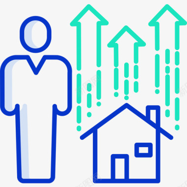 估价房地产176轮廓颜色图标图标