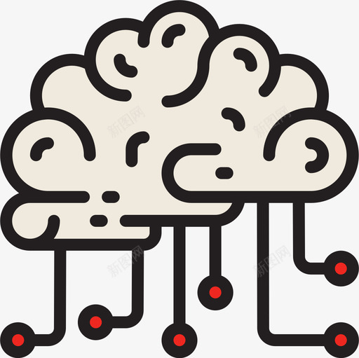 大脑学校和教育9线性颜色图标svg_新图网 https://ixintu.com 大脑 学校 教育 线性 颜色