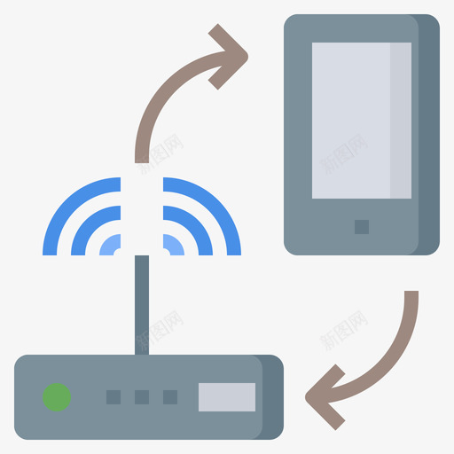 路由器79号机场公寓图标svg_新图网 https://ixintu.com 79号 公寓 机场 路由器