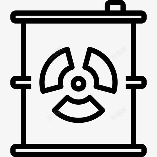 桶工业12直线图标svg_新图网 https://ixintu.com 工业 直线