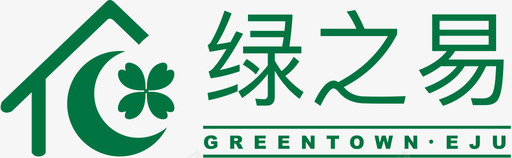 绿之易logosvg_新图网 https://ixintu.com 绿之易logo