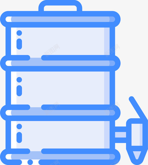 啤酒桶蒸馏和酿造4蓝色图标svg_新图网 https://ixintu.com 啤酒 蒸馏 蓝色 酒桶 酿造