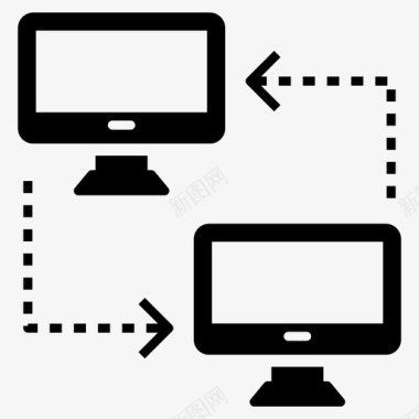 局域网宽带网络计算机网络图标图标