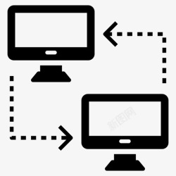 宽带网络局域网宽带网络计算机网络图标高清图片