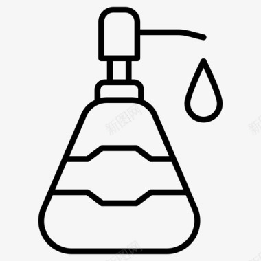 液体肥皂洗手液沐浴露图标图标