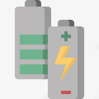 电池重工业和电力工业2持平图标图标
