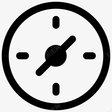 指南针方向格拉达克图标图标