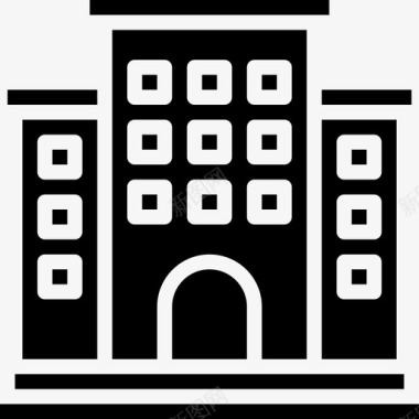 33号楼公寓图标图标
