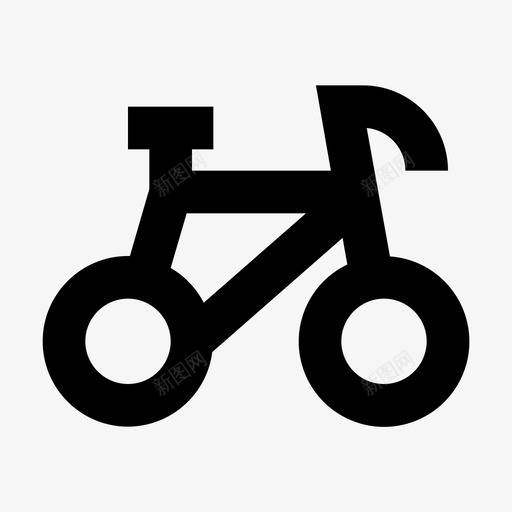 自行车骑行交通工具图标svg_新图网 https://ixintu.com 24像素 交通工具 概述 自行车 运输 骑行