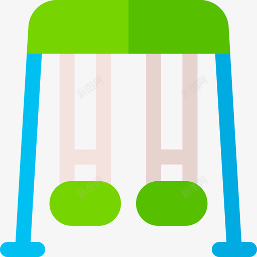 秋千39家平房图标svg_新图网 https://ixintu.com 39家 平房 秋千
