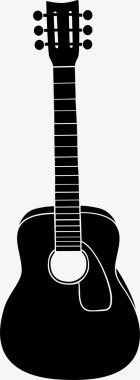 原声吉他音乐乐器图标图标