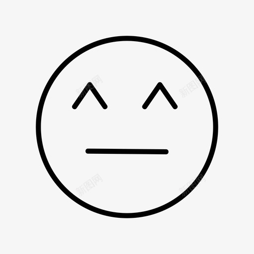 表情符号面孔表意文字图标svg_新图网 https://ixintu.com 人物 笑脸 表情符号 表意文字 面孔