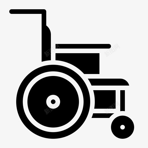轮椅残疾人医疗保健图标svg_新图网 https://ixintu.com 交通 医疗 医疗保健 固体 残疾人 轮椅