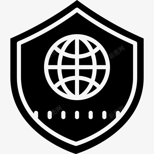 网络安全安全113字形图标svg_新图网 https://ixintu.com 字形 安全113 网络安全
