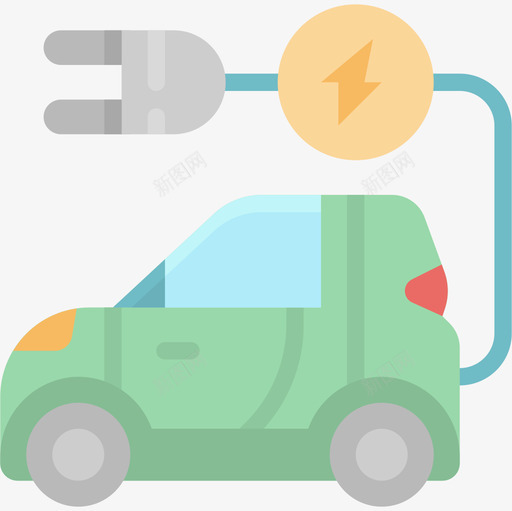 电动汽车9月能源3日持平图标svg_新图网 https://ixintu.com 3日 9月 持平 电动汽车 能源