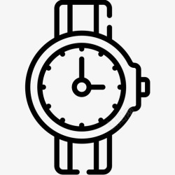 美度手表手表速度表时间2线性图标高清图片