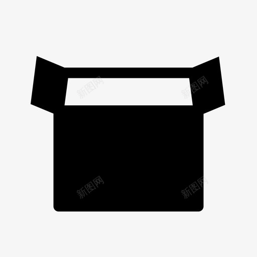 开箱货物包装图标svg_新图网 https://ixintu.com 8字形 包装 开箱 货物