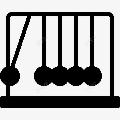 牛顿摇篮科学104填充图标svg_新图网 https://ixintu.com 填充 摇篮 牛顿 科学