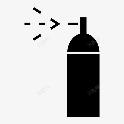 喷雾瓶子涂鸦图标svg_新图网 https://ixintu.com 喷雾 涂鸦 瓶子