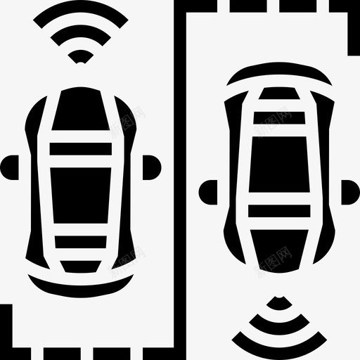 无人驾驶汽车智能汽车2字形图标svg_新图网 https://ixintu.com 字形 无人驾驶汽车 智能汽车2