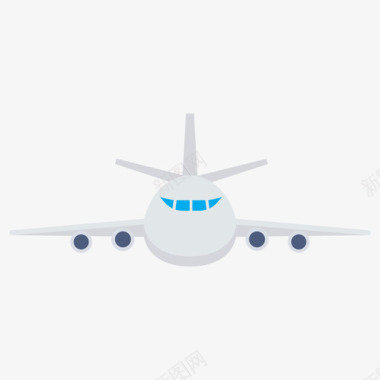 飞机117机场平的图标图标
