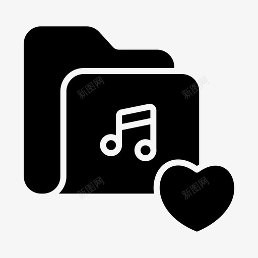 文件夹比如音乐图标svg_新图网 https://ixintu.com 文件夹 歌曲 比如 音乐