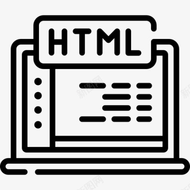 Htmlweb开发52线性图标图标