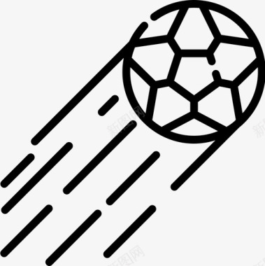 足球意大利13岁直线型图标图标