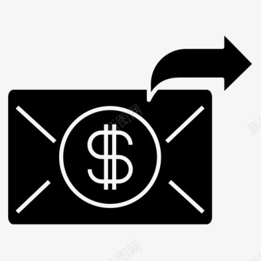 汇款财务转账图标图标