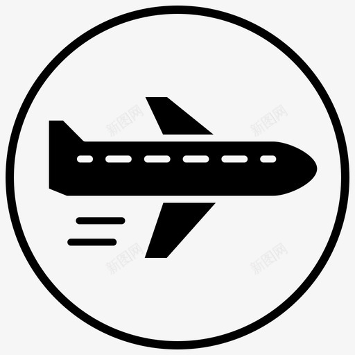 货运飞机航班图标svg_新图网 https://ixintu.com 物流1布拉克菲尔德循环 航班 货运 飞机