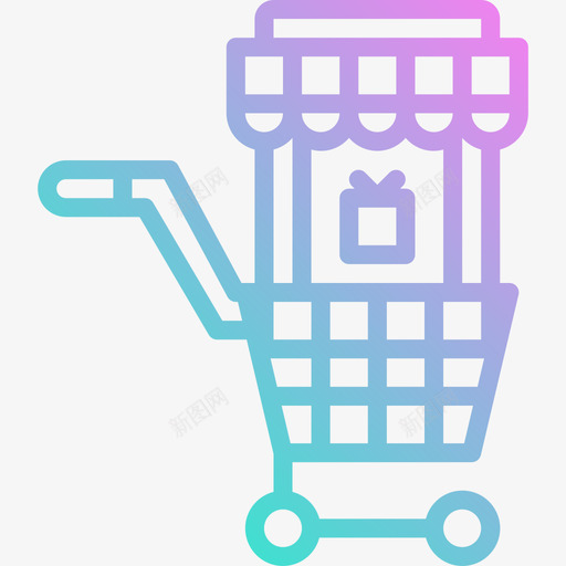 购物8月创业5梯度图标svg_新图网 https://ixintu.com 8月 创业 梯度 购物