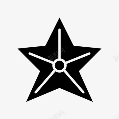 鱼海洋星星图标图标