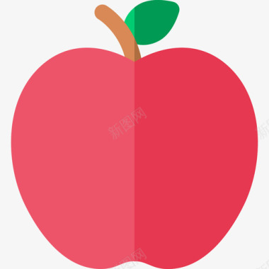 苹果健康食品36扁平图标图标