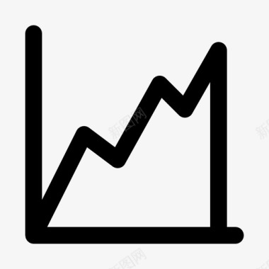 折线图业务数据分析图标图标