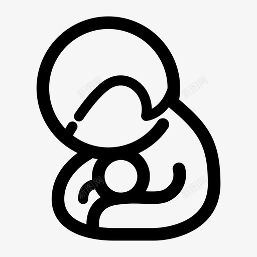 母乳亲喂svg_新图网 https://ixintu.com 母乳亲喂