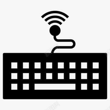 wifi电脑键盘电子设备输入设备图标图标